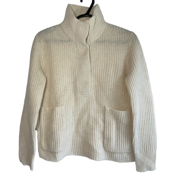 J. Crew Lamb Wool Ribbed Pullover Sweater size XXS - Picture 2 of 4